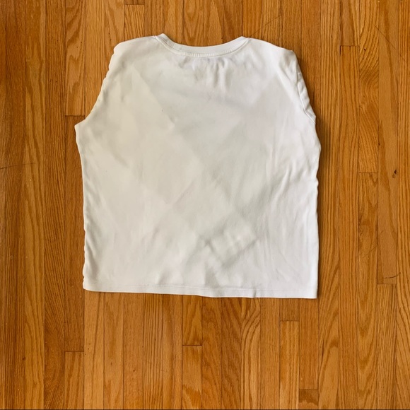 CHILDREN'S WHITE LONG SLEEVE UNIQLO CREWNECK - Picture 5 of 5